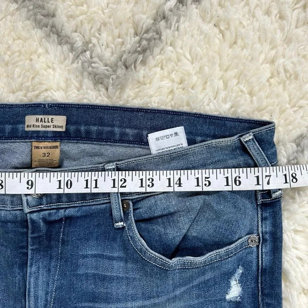 True Religion Indigo Skinny Jeans